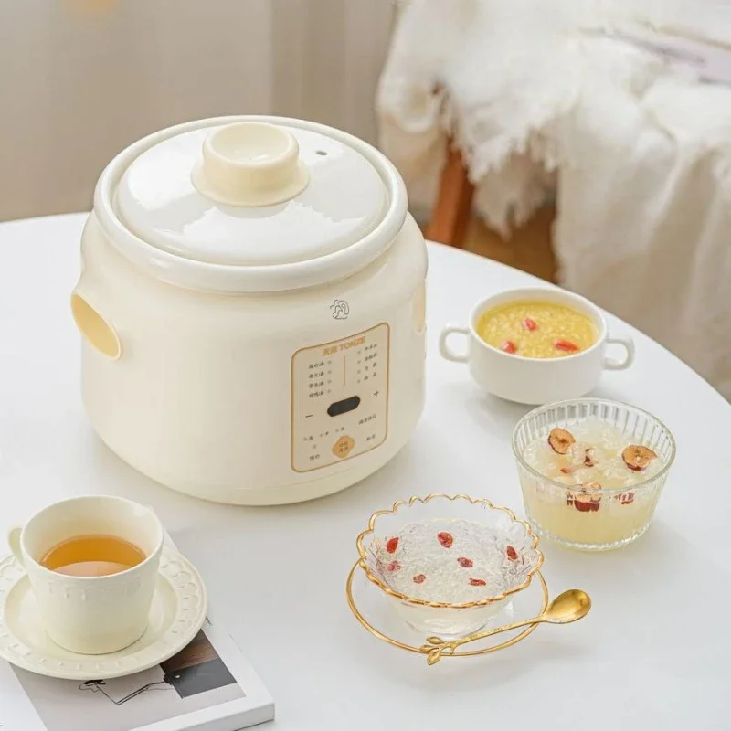 Smart Pot - หม้อไฟฟ้าอเนกประสงค์สำหรับใช้ในครัวเรือน หม้อต้มโจ๊กอัตโนมัติเต็มรูปแบบ หม้อซุปอัจฉริยะ หม้อต้มโจ๊กธัญพืชแบบเร็ว
