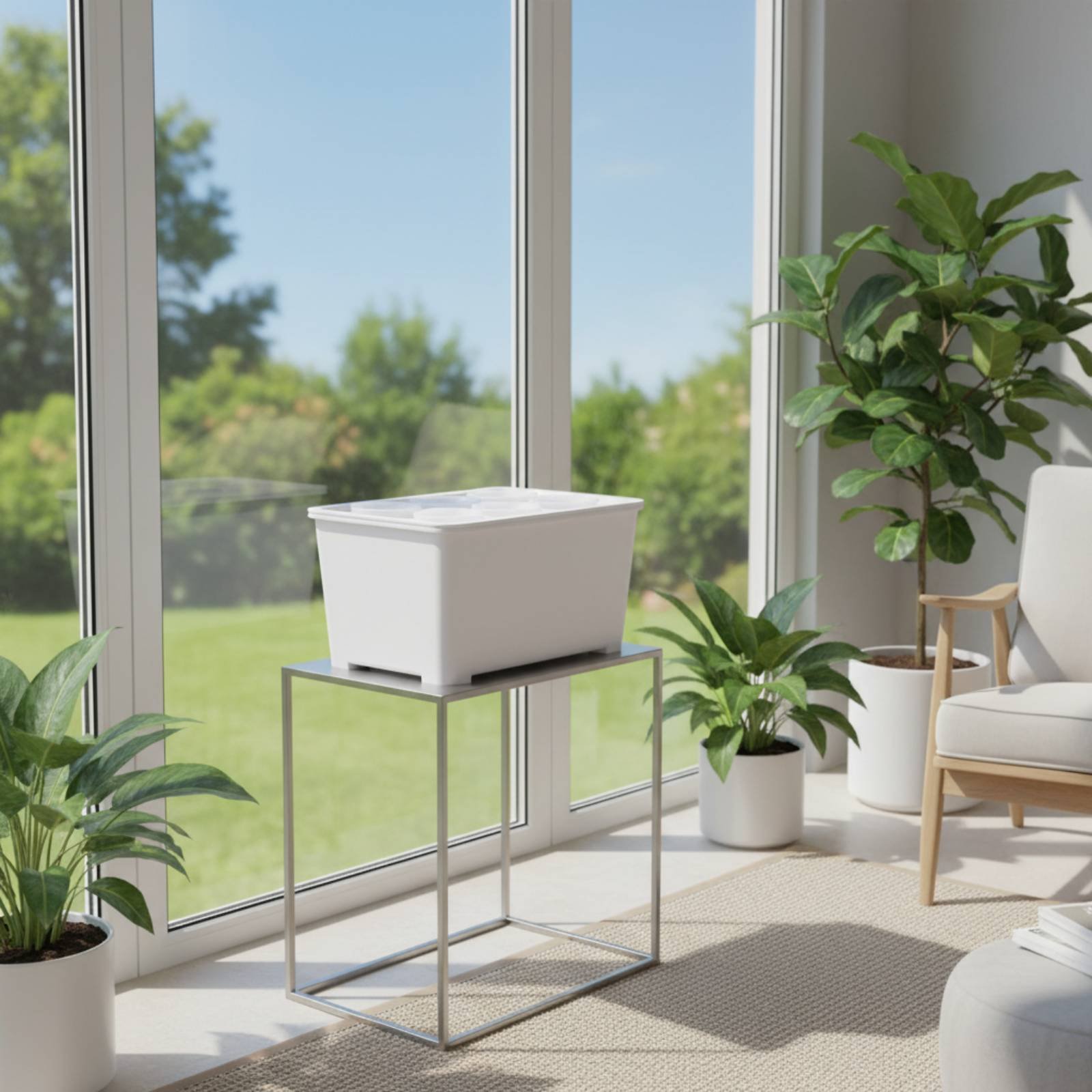 กล่องปลูกพืชแบบไฮโดรโปนิกส์ กล - Indoor Garden Kit บทวิจารณ์และราคา