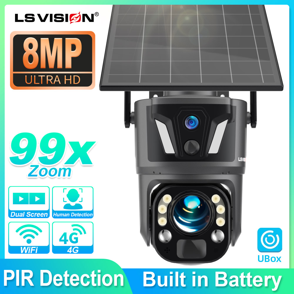 กล้องวงจรปิด LS VISION 4K 8MP  - Garden Camera บทวิจารณ์และราคา