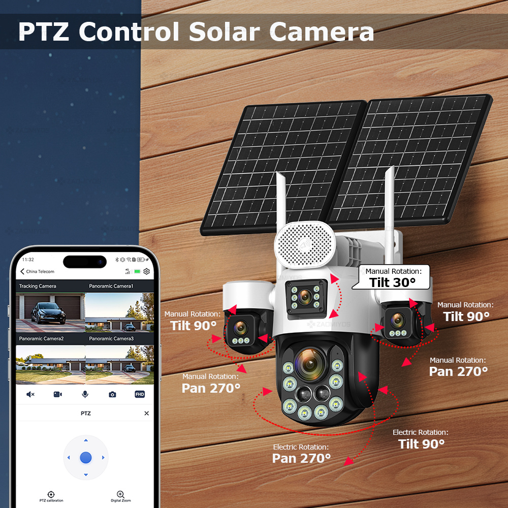 4 เลนส์ กล้องวงจรปิดภายนอกอาคา - Garden Camera บทวิจารณ์และราคา