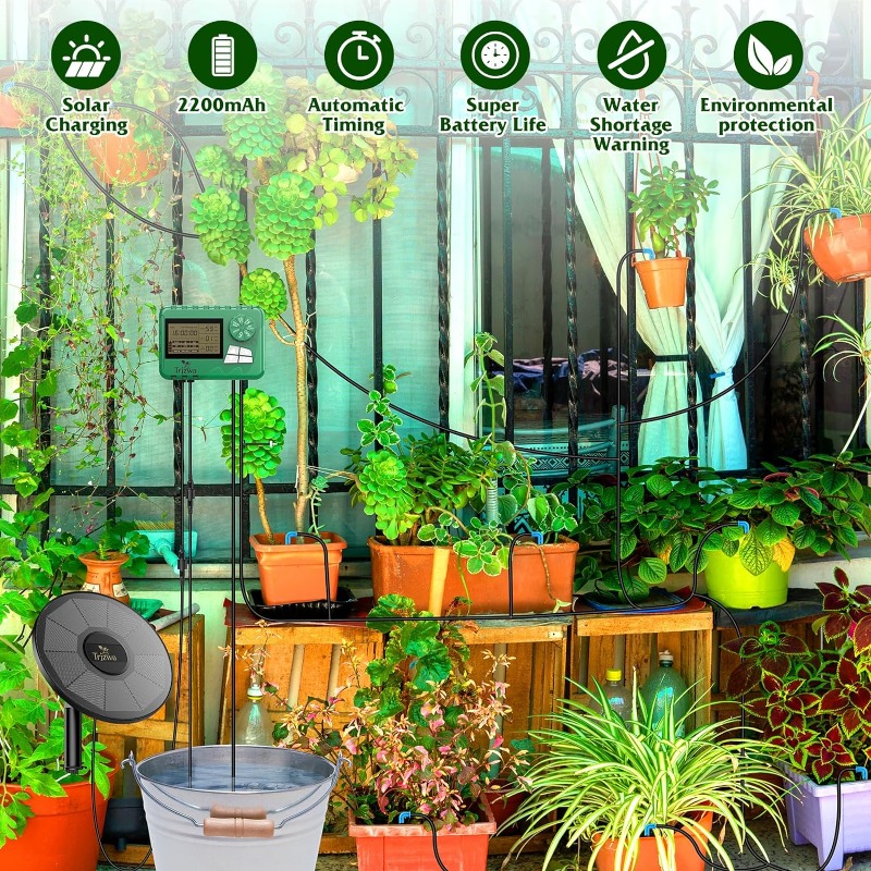 อุปกรณ์ชลประทานพลังงานแสงอาทิต - Plant Sensor บทวิจารณ์และราคา