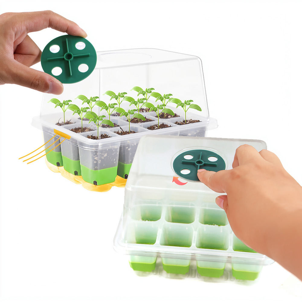 ถาดเพาะต้นกล้าซิลิโคนแบบใช้ซ้ำ - Indoor Garden Kit บทวิจารณ์และราคา