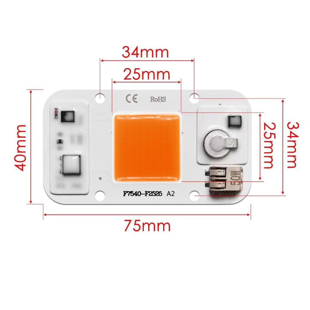 LED COBชิปRGB 50W AC220Vไม่จำเ - Plant Grow Light Full Spectrum บทวิจารณ์และราคา