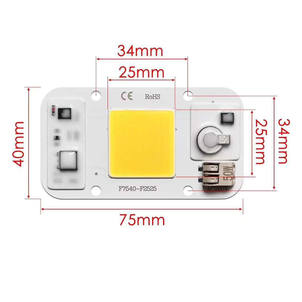 LED COBชิปRGB 50W AC220Vไม่จำเ - Plant Grow Light Full Spectrum บทวิจารณ์และราคา