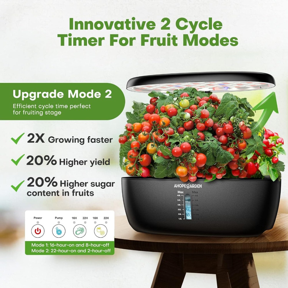 สวนไฮโดรโปนิกส์ 12 ช่อง พร้อมไ - Indoor Garden Kit บทวิจารณ์และราคา