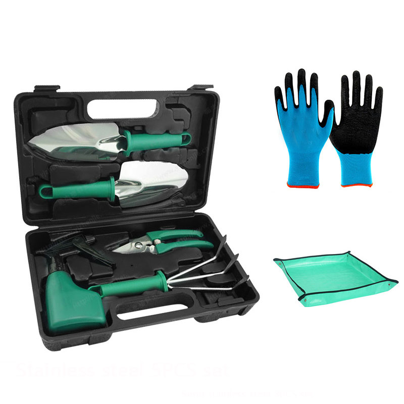 ชุดเครื่องมือทำสวน สแตนเลสสตีล - Indoor Garden Kit บทวิจารณ์และราคา