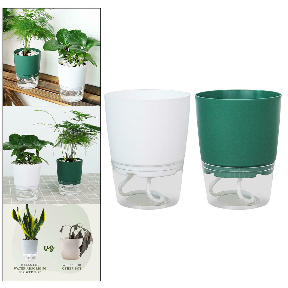 กระถางดอกไม้พลาสติกใสสองชั้นพร - Hydroponic Grow Pod บทวิจารณ์และราคา