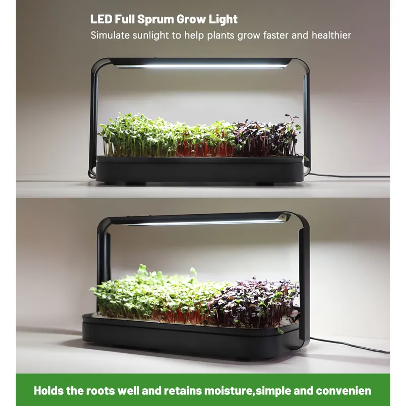 ถาดปลูกผักไฮโดรโพนิกสำหรับปลูก - Indoor Garden Kit บทวิจารณ์และราคา