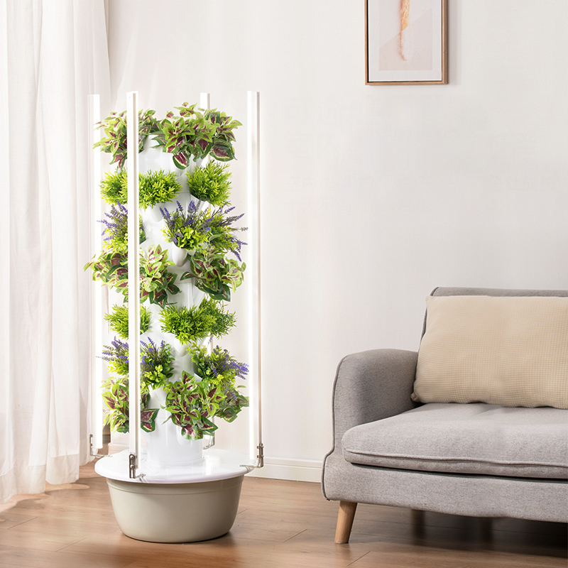 พร้อม LED Grow Light Space Tre - Hydroponic Tower บทวิจารณ์และราคา
